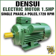 DENSUI Single Phase Induction Motor 1.5 HP Heavy Duty