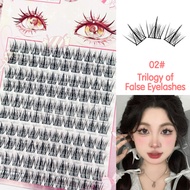 FEPO 10 Rows Fake Eyelashes Set Large Capacity Quality Natural Long Eyelash Extensions