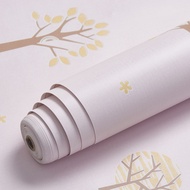 Pink Wallpaper Self-adhesive  already with glue Waterproof and oil proof