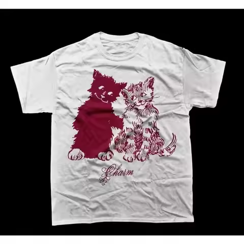 Gift fan white shirt BB437 women's t-shirt Clairo Charm short sleeved shirt