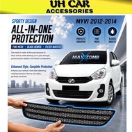 MaXcomb perodua myvi lagi best 2012-2014 car custom fit max honeycomb grille mosquito net accessorie