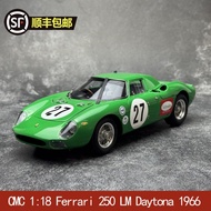 CMC 1: 18 Ferrari 250 LM Racing Car 1964 1965 Alloy Car Model