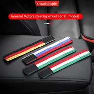 SMARTSIMPLE Universal DIY Alcantara Car Body Steering Wheel Racing Grills Grille Strip Trim For BMW E46 F30 F20 G30 G20 E90 X1 X3 Z4 M1 A5C4