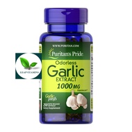 sure Puritan's Pride Odorless Garlic 1000 mg / 250 Rapid Release Softgels