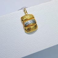 375 B77 gold statue pendant