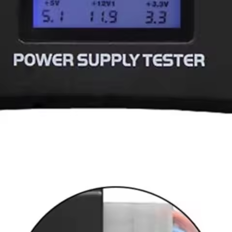 20/24 Pin Power Supply Tester Check Diagnostic Tools Power Measuring Tester Multifunction PC Power M