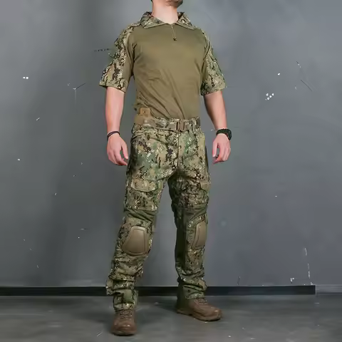 Emersongear Summer Version Combat Set Uniform Clothes Suit Shirts Pants Hunting Hiking Outdoor Airso