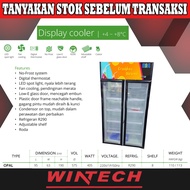 RSA OPAL 2 Dua Pintu Showcase - Display Cooler - Lemari Kaca Berpendingin - Kulkas Kaca - Tempat Promosi Minuman Pendingin