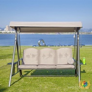 Swing Swing Swing Chair Courtyard Outdoor Three-Person Iron Art Hanging Chair Garden Chair Rocking C