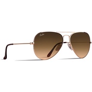 Classic Aviator Style Sunglasses For Men Women 100% UV400 Protection Brown Gradient Glass Lenses Gol