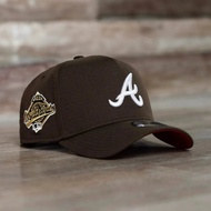 New Era 9FORTY A-Frame MLB Atlanta Braves baseball cap，Adjustable。
