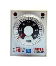 Fotek Timer 工業計時器 定時器 計時器 H3B-M3 3S~30M AC110V AC220V + Y-40