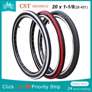 【Ready Stock】CST Folding Bike Tyre 20 * 1 1/8 Bicycle Tire Antislip 60 Tpi Foldable Bicycle Tyres 20 Inch Sport Cycling