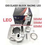 EX5 CLASS 110 BLOCK RACING LEO ( SIAP DEMPET) 58MM 59MM 60MM LEO 💯👍