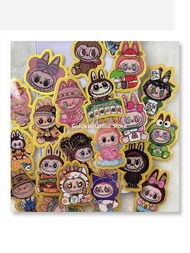 Labubu Joint Issue 999 Pure Gold Phone Case Sticker 2mg Gold Paste Mobile Phone Accessory Luxury Bra