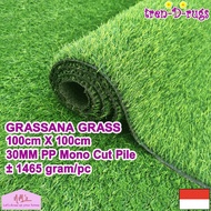 Tren-D-rugs Karpet rumput sintetis palsu synthetic artificial grass tinggi 30 mm alas lantai dekoras