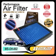 Works Engineering Air Filter Honda Civic EK EJ 4 6 8 9 Ferio 1.5 1.6 VTEC SOHC DOHC 1996-2000 Filter
