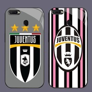 GK-31 FC JUVENTUS Glass Casing for OPPO Realme F7 A7 A12 F9 A12S A11K F5 A5S 2 Pro