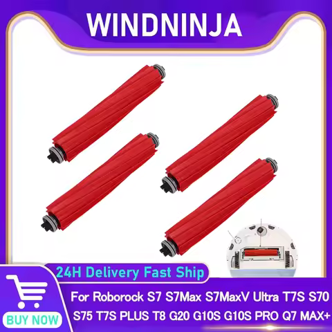 Main Roller Brush For Roborock S7 S7Max S7MaxV Ultra T7S T7S PLUS T8 S70 S75 G20 G10S G10S PRO Q7 MA