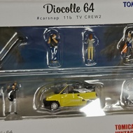 TOMY TOMY TLV 11b Honda City Honda City News Interview Scene Doll Set