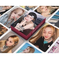 Photocard 55P (G)I-DLE-HEAT Miyeon Minnie Soyeon Yuqi Shuhua Soojin Idle Rounded Borderless LOMO CAR