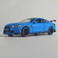 FW 1:32 BMW M4 Coupe Sports Car Alloy Die Casting Model Childrens Toys Collection Of Hobbies Display