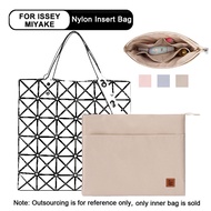 EverToner Nylon Liner Bag For Issey Miyake 6 10 Grid Handbag Insert Organizer Cosmetic Makeup Bags Women's Travel Inner Purse