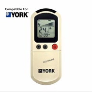 York Acson AIR CONDITIONER REMOTE CONTROL