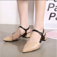 AR_Carolina heels mules shoes 5cm bapau strap hils women DY05