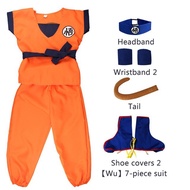 Anime Dragon Ball Z Goku Goku Costume for Kids Boy Halloween Party Dress Up