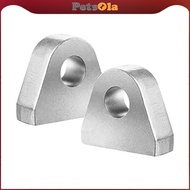 [PETSOLA] 2Pcs Clevis Mounts Weld on Shackle Mount Attachment Tractor Bucket Mounts Weld