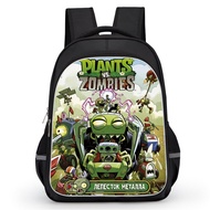 Plants Vs Zombies Kindergarten Backpack Boys Primary School Students 123 Grade Kids HD Picture Washa