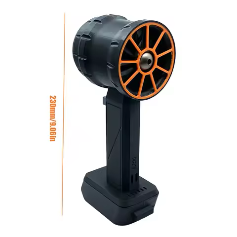 XL Fan 2200g Thrust Jet Dry Blower 64mm Brushless Motor Dust Blower Rechargeable for Dewalt for Maki