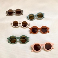 MATA UV children's GLASSES, black children's GLASSES, CIRCLE GLASSES for kids (0-6 years)