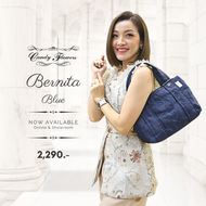 Candy Flowers กระเป๋าถือทรงช็อปปิ้ง รุ่น Bernita S มีสายสะพายยาว อเนกประสงค์ สไตล์เกาหลี ญี่ปุ่น 🔥