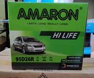 Amaron Hi Life 95D26R ( 2SM Reverse ) Maintenance Free Car Battery 21 months warranty
