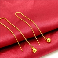 FA4 916 Gold Hook Earring Series Gold Hanging Earring 916