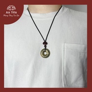 Om Mani Padme Hum Mantra Necklace for Men and Women - Buddhist Necklace
