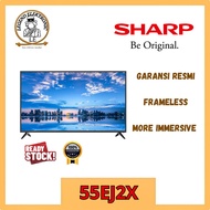 SHARP 55EJ2X SMART TV 55 INCH 4K UHD SHARP 55EJ2X / 55EJ2X