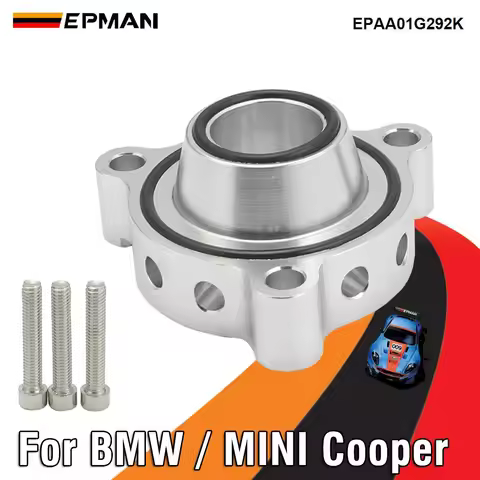 EPMAN Aluminum Turbo Blow Off Valve BOV Adaptor For BMW N20 & MINI Cooper 2.0T Turbo Engines EPAA01G