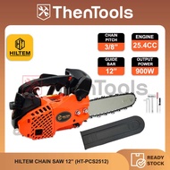 HILTEM CHAIN SAW- PETROL 12" 25CC (HT-PCS2512) GASOLINE GERGAJI MESIN PETROL POKOK CHAINSAW HEAVY DUTY CHAINSAW