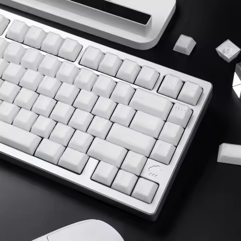Aifei X-ray Keycaps 114 Keys white Translucent ABS Double shot keycaps cherry keycaps set for MX Swi