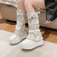 PINKEY P391 Sepatu Long Boots Wanita Sepatu Tinggi Boot Fashion Shoes