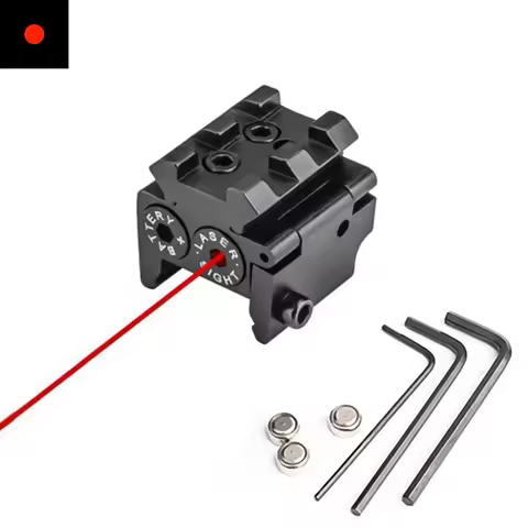Undermount Mini Laser Sight 20mm Red Metal Low Base Locator Laser Sight Anti-shake Adjustable Glock