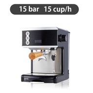 Gemilai3601 เครื่องชงกาแฟ 15Bar เครื่องชงกาแฟกึ่งอัตโนมัติ เครื่องชงกาแฟสด 1.7 ลิตร PPพลาสติกหนา Coffee Machine