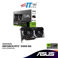 ASUS DUAL GeForce RTX 5060 8GB GDDR7 OC GRAPHICS CARD | DUAL-RTX5060-O8G // DUAL-RTX5060-8G