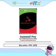 Seagate IronWolf Pro NAS 3.5’’ HDD 7200RPM (4TB–24TB)