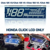 HONDA CLICK LCD ONLY /Click 125 V2/Click 125 V3 /Click 150 V2 /Click 160 Speed Blue Digital Screen