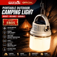 WARSUN EB05 Solar Outdoor Camping Light Rechargeable Emergency Atmosphere Light