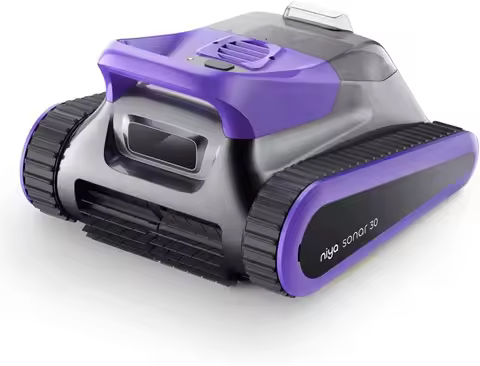 Niya Sonar 30 Cordless Robotic Pool Cleaner from The Creators of Dolphin, up to 33 FT in Pool Length